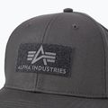 Alpha Industries VLC vintage šedá baseballová čepice 4