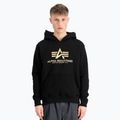 Pánská mikina Alpha Industries Basic Carbon Hoody black/gold