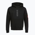 Pánská mikina Alpha Industries Puff Print Hoodie black 6