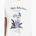 Pánské tričko Alpha Industries  Hawaii white 5