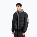Pánská zateplená bunda Alpha Industries MA-1 Logo Puffer Bomber black
