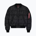 Pánská zateplená bunda Alpha Industries MA-1 Logo Puffer Bomber black 7