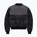 Pánská zateplená bunda Alpha Industries MA-1 Logo Puffer Bomber black 8