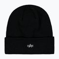 Čepice Alpha Industries Metal Logo Beanie black