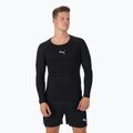 Pánské fotbalové tričko PUMA Liga Baselayer Tee černé 655920_03