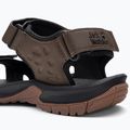 Pánské trekingové sandály Jack Wolfskin Lakewood Cruise hnědé 4019011 8