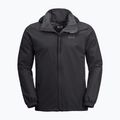 Pánská nepromokavá bunda Jack Wolfskin Stormy Point černá 1111141_6000