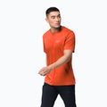 Pánské trekingové tričko Jack Wolfskin Tech oranžové 1807071_3017