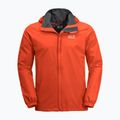 Pánská nepromokavá bunda Jack Wolfskin Stormy Point oranžová 1111141_3017 5