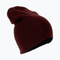 Jack Wolfskin Žebrovaná zimní čepice bordó 1903891