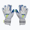 Brankářské rukavice Reusch Attrakt Gold X šedo-modré 5270945-6006