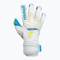 Reusch Attrakt Aqua modrobílé brankářské rukavice 5270439 6