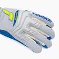 Reusch Attrakt Fusion Finger Support Guardian šedé dětské brankářské rukavice 5272940 5