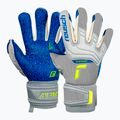 Reusch Attrakt Fusion Finger Support Guardian šedé dětské brankářské rukavice 5272940 7