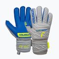 Reusch Attrakt Silver Roll Finger Junior Grey Brankářské rukavice 5272217 5