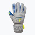 Reusch Attrakt Silver Roll Finger Junior Grey Brankářské rukavice 5272217 6
