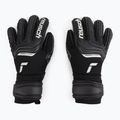 Dětské brankářské rukavice Reusch Attrakt Infinity Finger Support černé 5272720