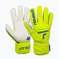 Dětské brankářské rukavice Reusch Attrakt Solid Junior žluté 5272515-2001 5
