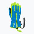 Dětské lyžařské rukavice Reusch Ben brilliant blue/safety yellow 3