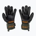 Reusch Attrakt Freegel Silver Finger Support Juniorské brankářské rukavice černo-zelené 5372030-5555 2