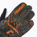 Dětské brankářské rukavice Reusch Attrakt Starter Solid Junior zelená 5372014-5556 3