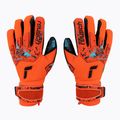 Dětské brankářské rukavice Reusch Attrakt Fusion Guardian Junior červené 5372945-3333