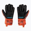 Dětské brankářské rukavice Reusch Attrakt Silver Roll Finger Junior červené 5372217-3333 2