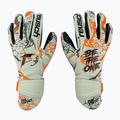 Dětské brankářské rukavice Reusch Pure Contact Fusion Junior zelené 5372900-5444