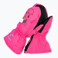 Dětské lyžařské rukavice Reusch Sweety Mitten pink unicorn