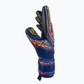 Dětské brankářské rukavice  Reusch Attrakt Gold X Junior premium blue/gold/black 4