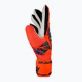 Dětské brankářské rukavice  Reusch Attrakt Solid Junior hyper orng/elec blue 4