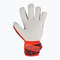 Dětské brankářské rukavice  Reusch Attrakt Solid Finger Support Junior hyper orng/elec blue 3