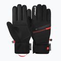 Lyžařské rukavice Reusch Steve R-Tex XT 7809 black/fluo red