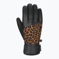 Dámské lyžařské rukavice  Reusch Beatrix R-Tex XT black/brown leopard 7