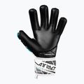 Dětské brankářské rukavice Reusch Attrakt Gold NC Junior white/silver/black 3