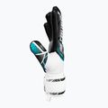 Dětské brankářské rukavice Reusch Attrakt Gold NC Junior white/silver/black 4