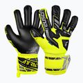 Dětské brankářské rukavice  Reusch Attrakt Freegel Silver Junior safety yellow/silver/black