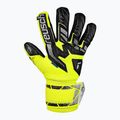 Dětské brankářské rukavice  Reusch Attrakt Freegel Silver Junior safety yellow/silver/black 2