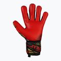 Dětské brankářské rukavice  Reusch Attrakt Freegel Silver Junior black/gold/fiery red 3
