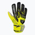 Dětské brankářské rukavice  Reusch Attrakt Solid Junior safety yellow/silver 2