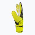 Dětské brankářské rukavice  Reusch Attrakt Solid Junior safety yellow/silver 4