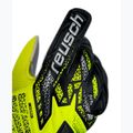 Dětské brankářské rukavice  Reusch Attrakt Solid Junior safety yellow/silver 5
