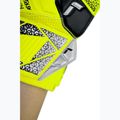 Dětské brankářské rukavice  Reusch Attrakt Solid Junior safety yellow/silver 7