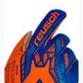 Dětské brankářské rukavice  Reusch Attrakt Solid Junior shocking orange/blue 5