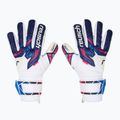 Dětské brankářské rukavice  Reusch Attrakt RE:GRIP NC Junior blue/pink/white 2