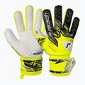 Dětské brankářské rukavice Reusch Attrakt Grip Junior safety yellow/silver