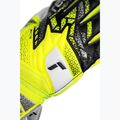 Dětské brankářské rukavice Reusch Attrakt Grip Junior safety yellow/silver 5
