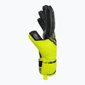 Dětské brankářské rukavice Reusch Attrakt Gold X NC Junior safety yellow/silver/black 4