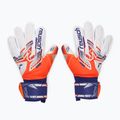 Brankářské rukavice Reusch Attrakt Silver shocking orange/energize blue 2