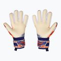 Dětské brankářské rukavice Reusch Attrakt Freegel Gold NC Junior oranžové/modré 3